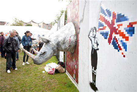 欧洲最大街头艺术节展示城市色彩