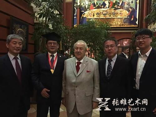 张雄艺术网热烈祝贺中国美协秘书长徐里先生获俄荣誉院士称号