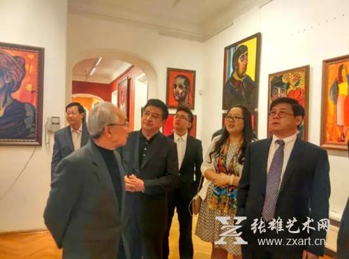 张雄艺术网热烈祝贺中国美协秘书长徐里先生获俄荣誉院士称号