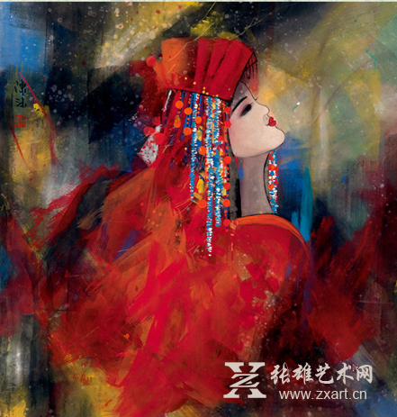 陈沫作品 《十六岁的花季》 陈沫作品 《十六岁的花季》