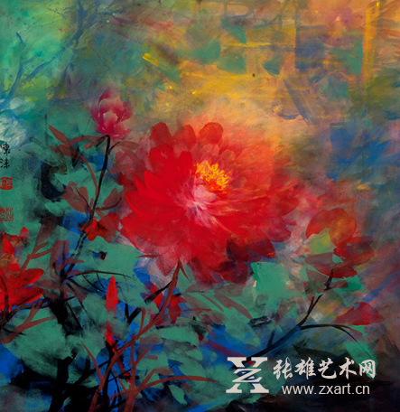 陈沫作品 《梦牡丹》 陈沫作品 《梦牡丹》