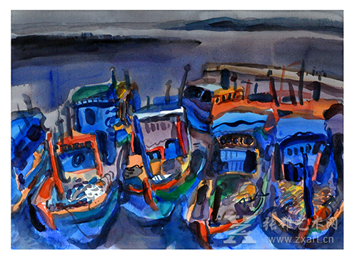 林天喜 《蓝色小船》