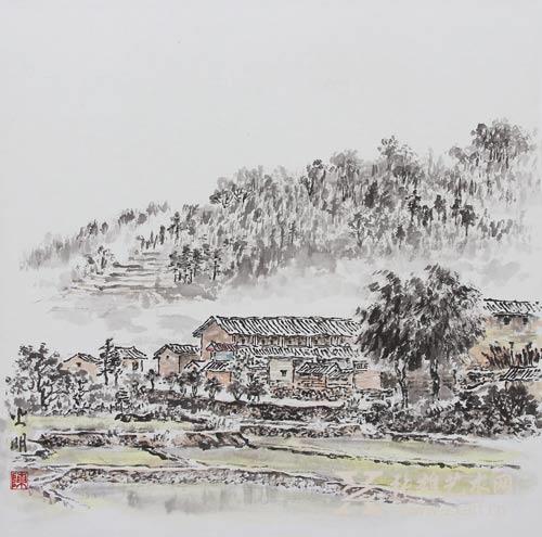 陈火明作品《阳春三月》