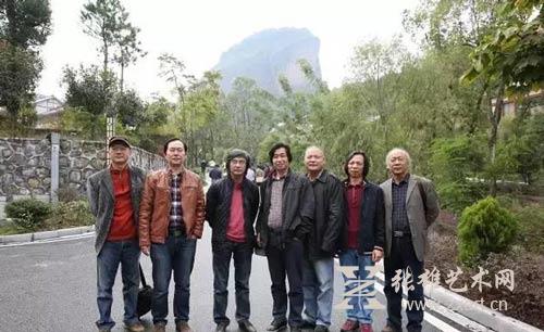 “丹霞流韵”福建省美协山水画艺委会龙虎山-篁岭写生作品展14日开展