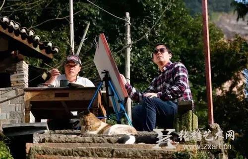 “丹霞流韵”福建省美协山水画艺委会龙虎山-篁岭写生作品展14日开展