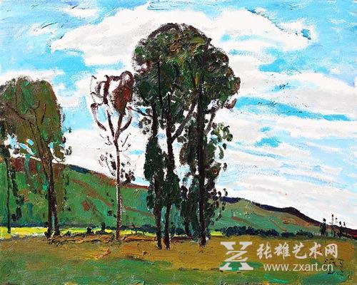 张立平作品《五道岔》