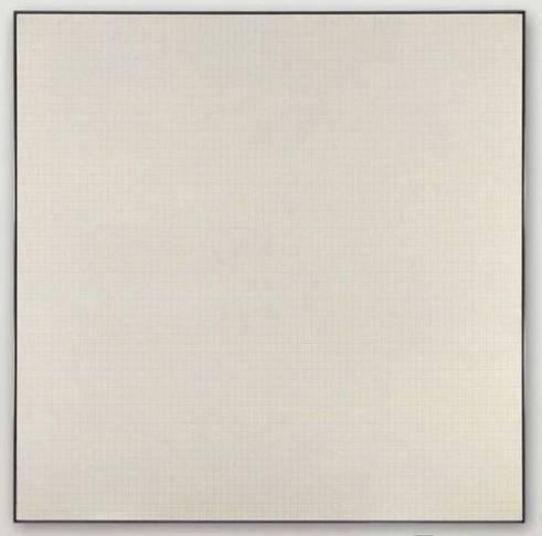   艾格尼丝·马丁《ORANGE GROVE》，成交价：1069.3万美元（约合人民币6964万）